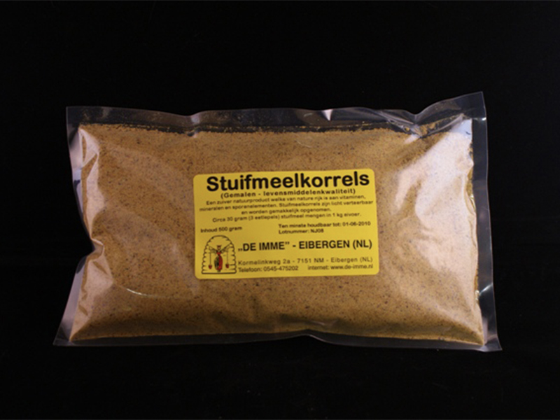 Quiko-Diervoeder-Die-Imme-_0010_Stuifmeelkorrels 500 gram gemalen